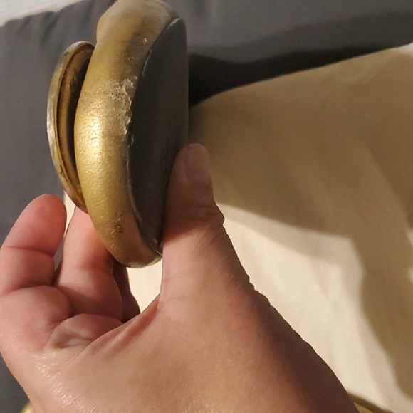 Tory burch gold leather ballet flats - Picture 4 of 4